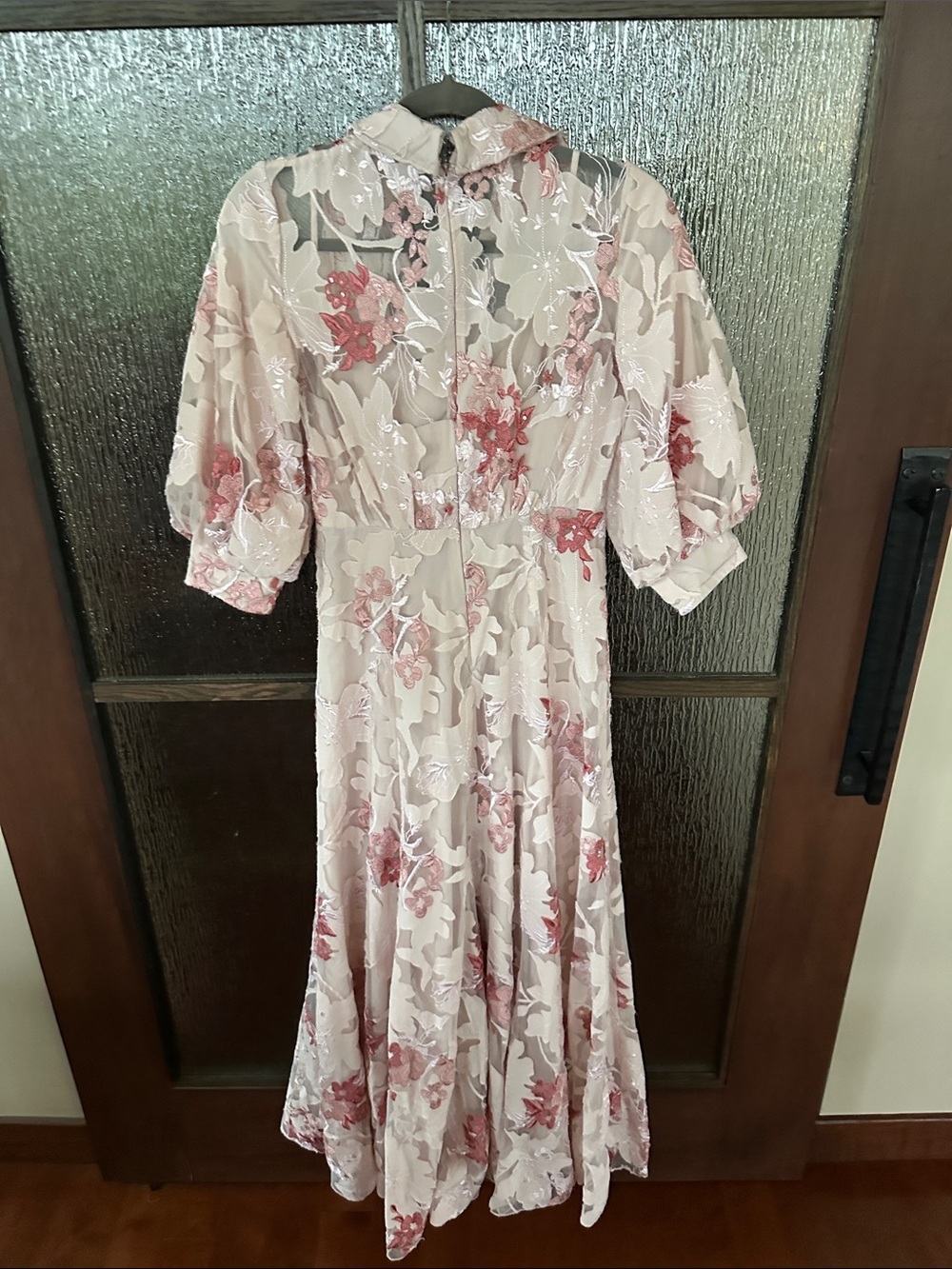 Badgley Mischka Lace Applique Shirt Dress size 2. - Picture 15 of 15